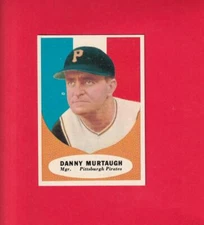 1961 Topps #138 Danny Murtaugh MG EX/NM Pittsburgh Pirates Lot#16191