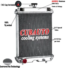 Aluminum Radiator For Kubota KX91-3 KX91-3S KX91-3S2 U35 U35S U35-3 #RC41142300