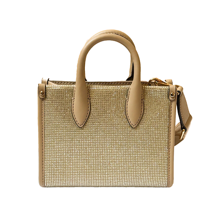 MICHAEL KORS MIRELLA XS MINI SHOPPER SATCHEL CROSSBODY SEQUINS BAG
