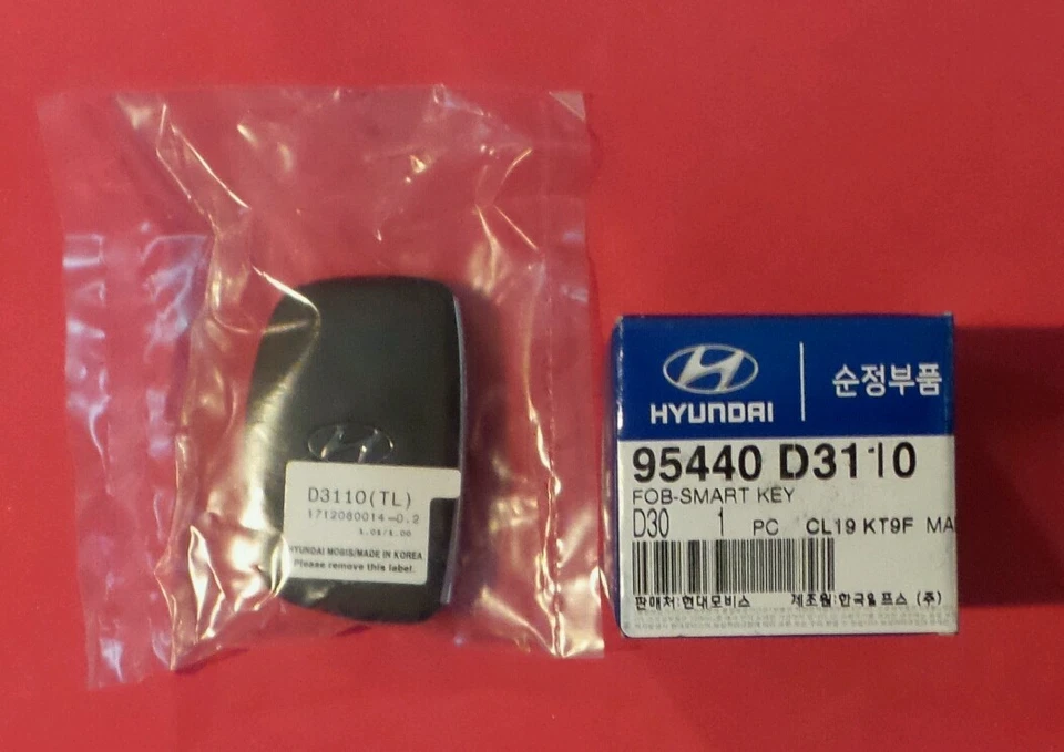 NUEVO 95440 D3110 OEM Hyundai TUCSON Smart Key 4B Hatch FCC TQ8-FOB-4F11 (434 MHz) Foto 2 de 2