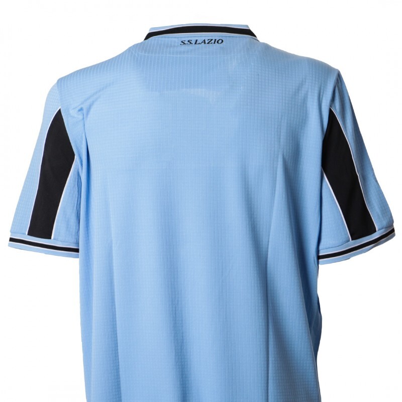 Maillot Match Lazio Rome Domicile 2020-2021 - Macron - N°17 Immobile - Neuf Avec étiquettes
