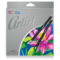 Artist 24 Buntstifte Farbstifte Malstifte Zeichenstifte Colorino