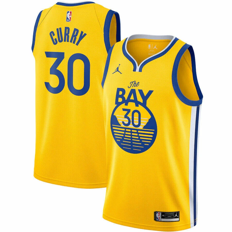 Nike GOLDEN STATE WARRIORS SWINGMAN JERSEY Stephen Curry White