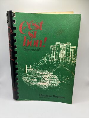 Vintage Cést si Bon Cookbook Baton Rouge Young Women's Christian Organization