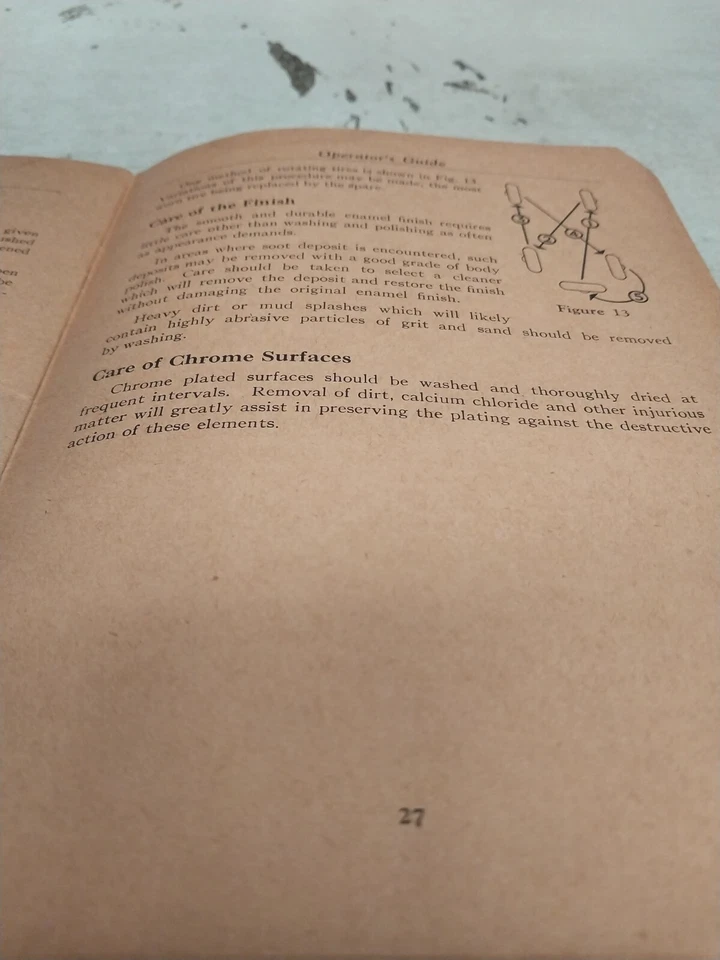 Mercury 1946 guía original del operador  Foto 4 de 4