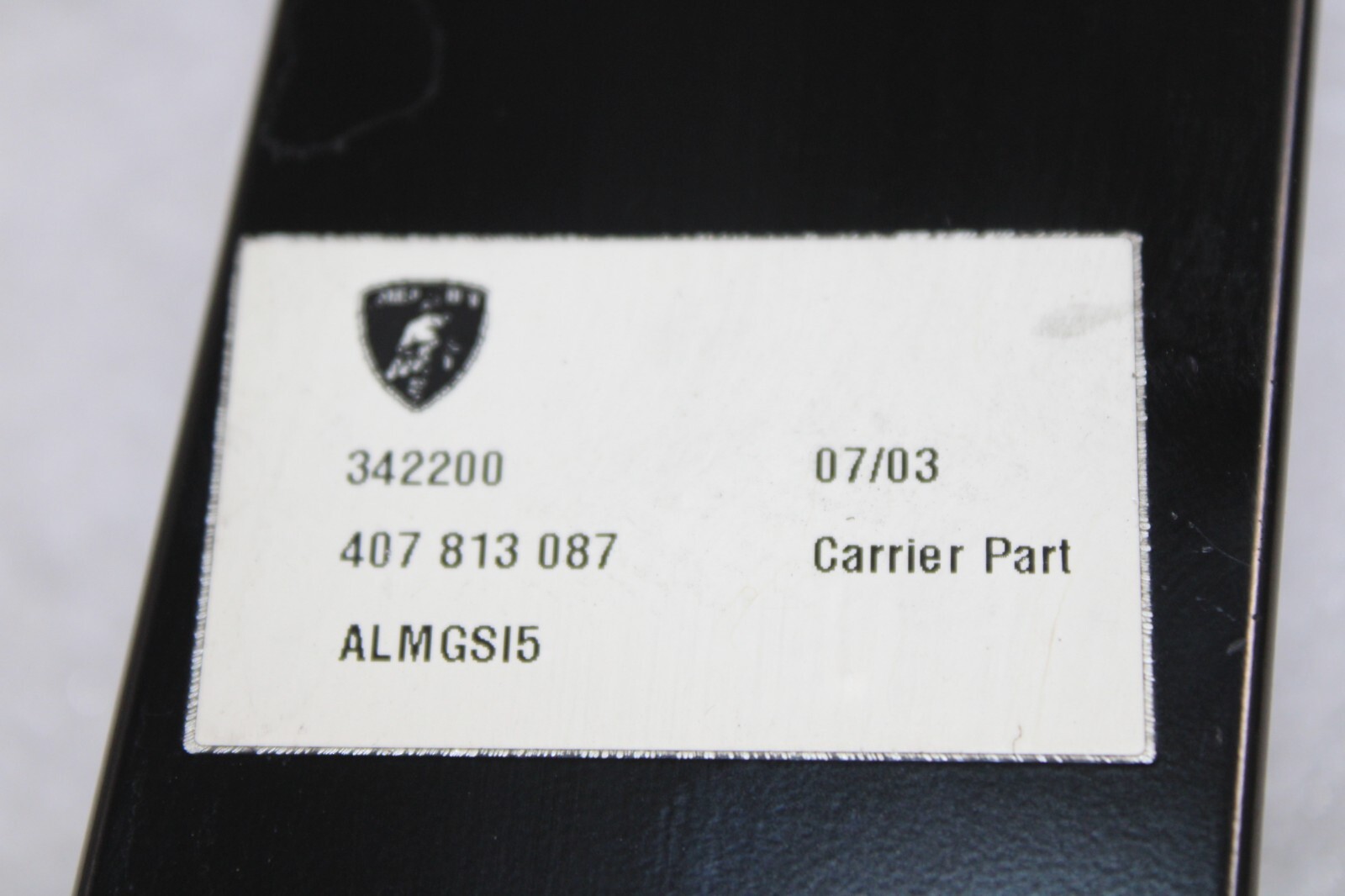 Lamborghini Gallardo, Spyder, LH, Left, Engine Bay Bracket, Used, 407813087