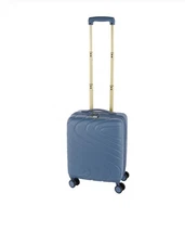 Samantha Brown Light Weight Hardside Spinner Carry-On Luggage 19" -blue
