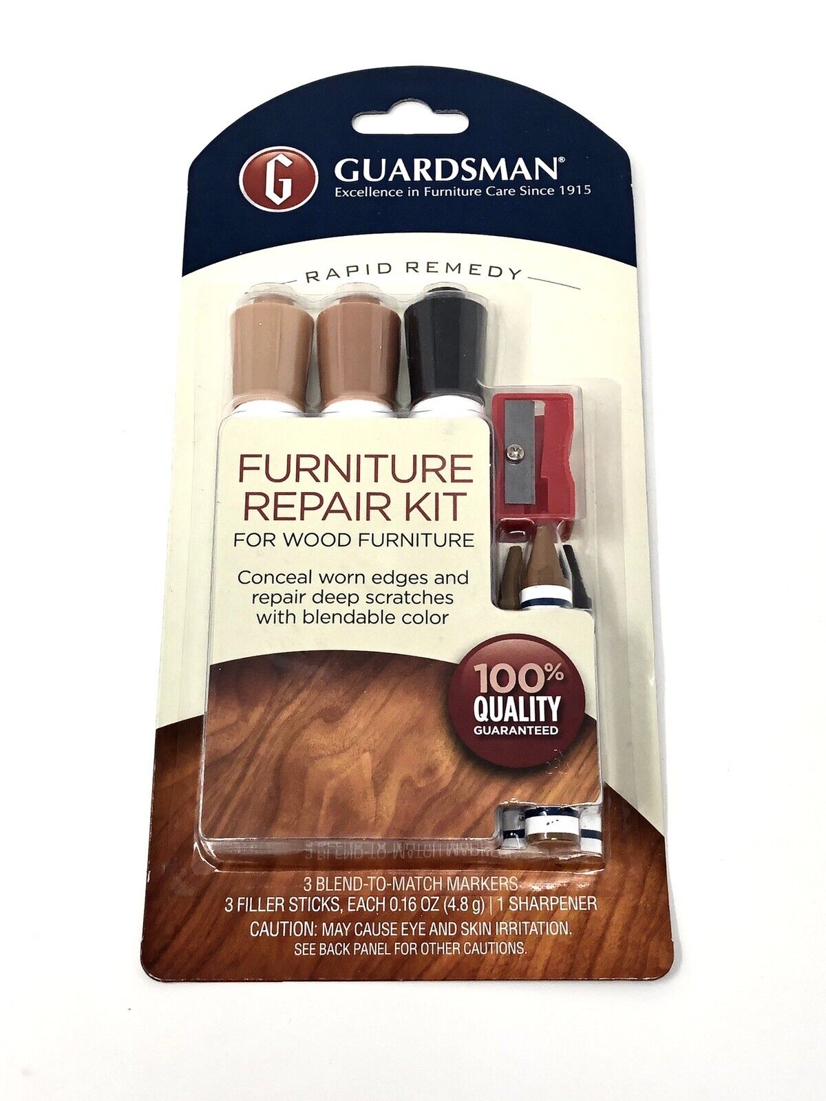 Guardsman Furniture Repair Kit Wood Markers Crayons Filler Stick