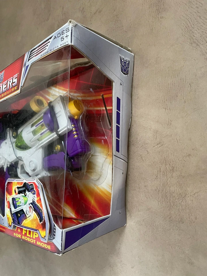 Transformers Megatron classic Voyager Robots in disguise Decepticon 2006 Hasbro - Photo 4/4