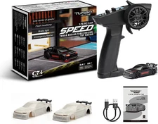 Turbo Racing 1:76 C74 Drift RC Car Mini Remote Control RTR Racing Car with Gyro