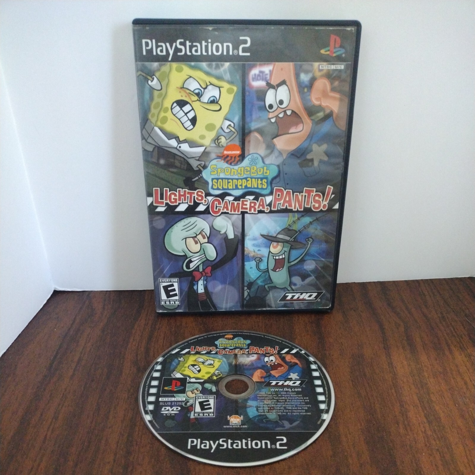 SpongeBob SquarePants Lights, Camera, Pants PS2 2005 No Manual Tested