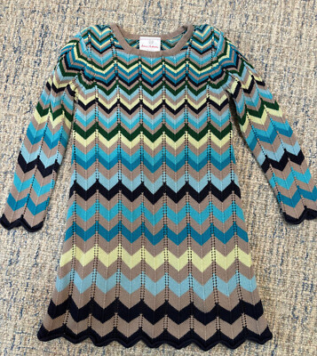 Hanna Andersson Sweater Dress Long Sleeve Chevron Blue Girls Sz 110 US 5 | eBay Hanna Andersson Sweater Dress Long Sleeve Chevron Blue Girls Sz 110 US 5 | eBay