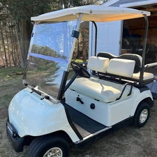 For Yamaha G14 G16 G19 Clear PC Windshield Folding 1995-2003 Golf Cart Part