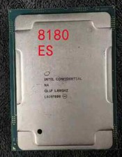 Intel Xeon Platinum 8180 ES LGA3647 QL1F 28 Core 56T 1.8-3.2GHZ CPU processor