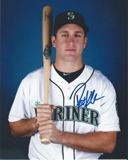 Patrick Kivlehan signed autographed Seattle Mariners Baseball 8x10 photo Rutgers