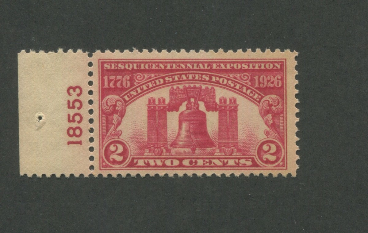 United States Postage Stamp #627 MNH VF Plate No. 18553 | eBay