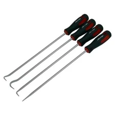 4PC EXTRA LONG HOOK PICK & PODGER TOOL SET 380MM LENGTH  CT3309