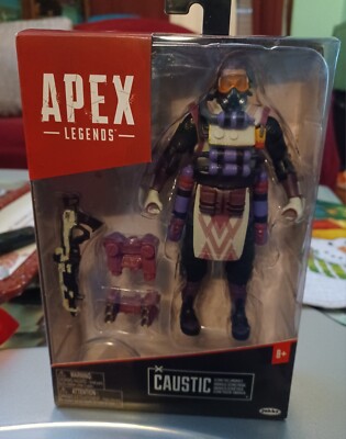 NEW ~ Apex Legends Series 6 Caustic #16 Action Figure by Jakks Pacific 