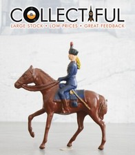 JOHILLCO - VINTAGE LEAD FIGURE - CAVALRY HUSSAR SOLDIER - BRITAINS SIZE   338