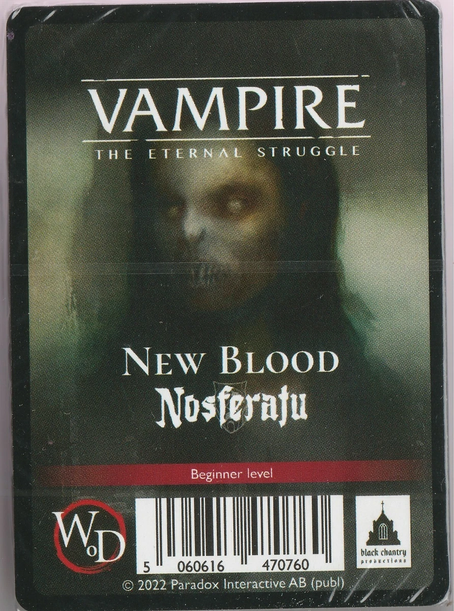 Vampire: The Eternal Struggle Sealed Collectible Card Game Decks
