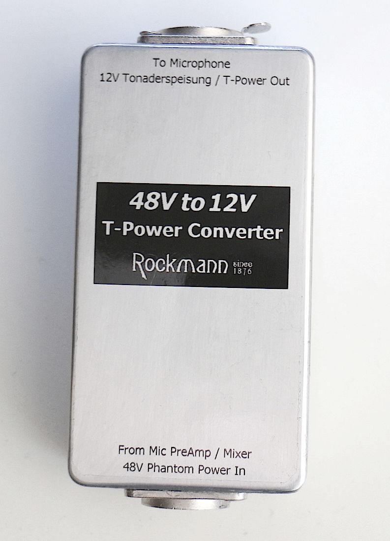 Microphone 48V to 12V T-POWER CONVERTER / ADAPTER Sennheiser