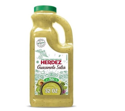 HERDEZ Mild Guacamole Salsa Jug, 32 oz (Pack of 1)