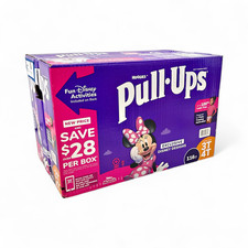 Huggies Pull-Ups Minnie Mouse Training Pants for Girls Size 3T-4T - 116 Count