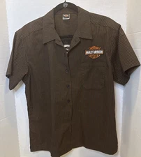 Harley Davidson Screamin' Eagle Performance Parts Mechanic Women’s Shirt Size L