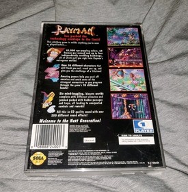 Rayman - Sega Saturn Game - Complete w/ Manual