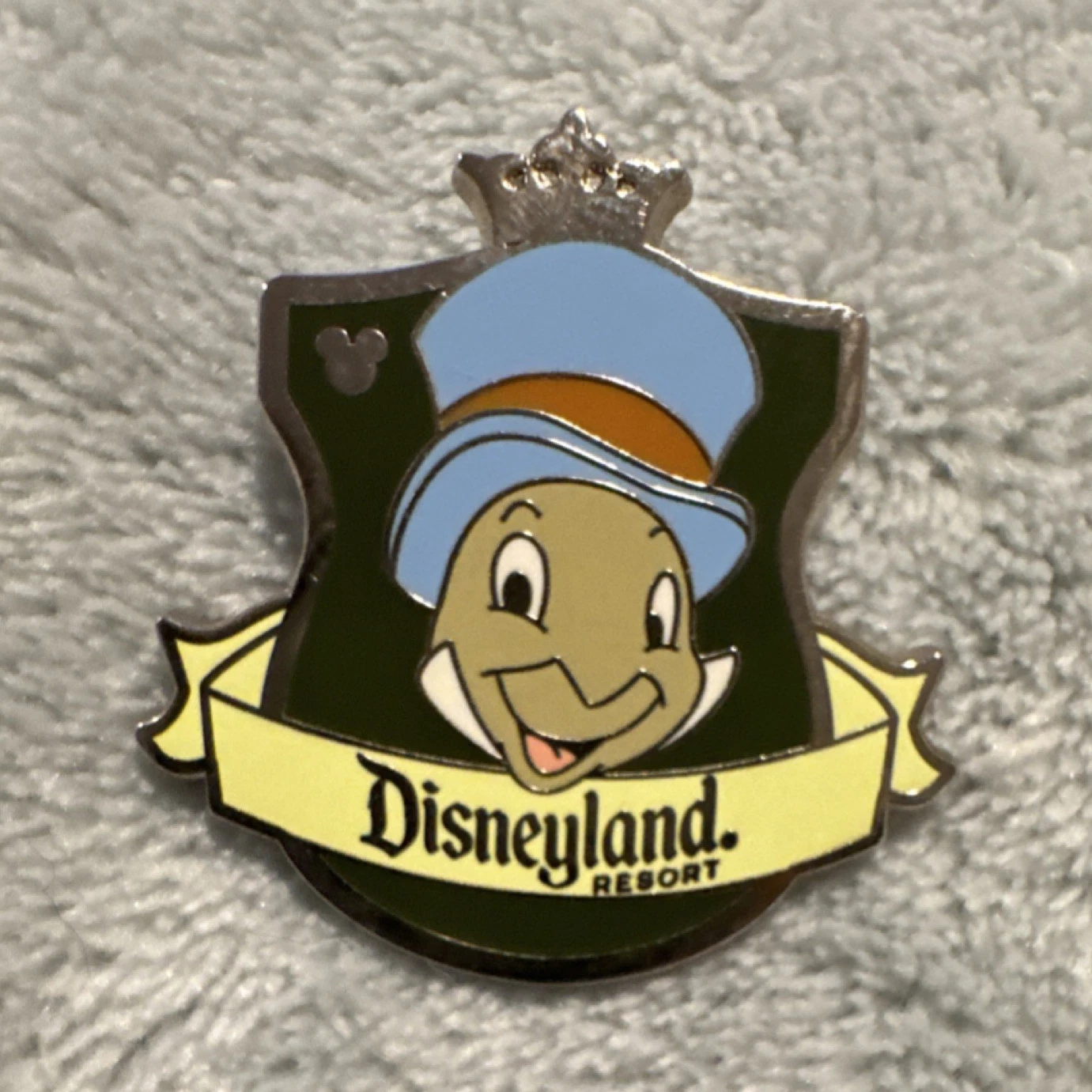 Disneyland Resort Jiminy Cricket Hidden Mickey Exclusive Single Pin 2015