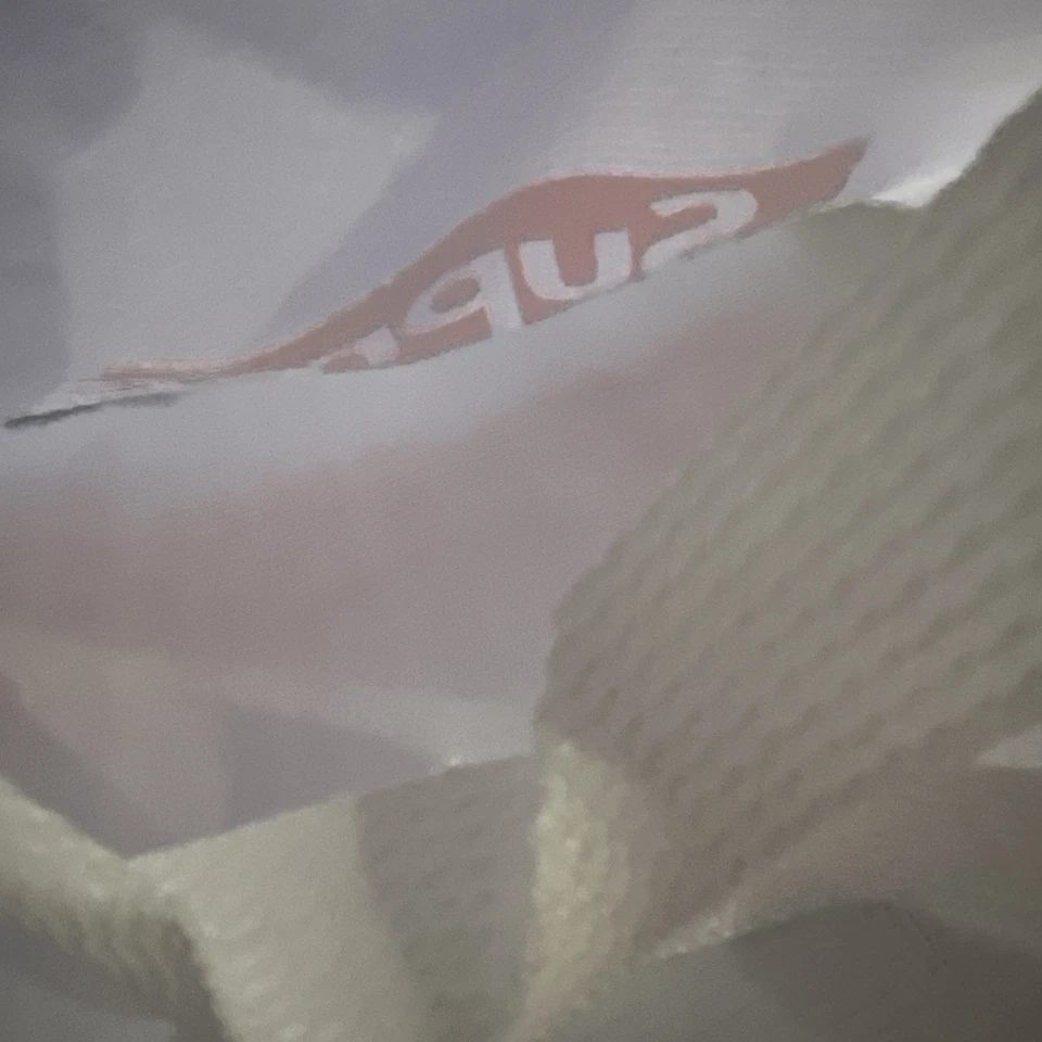 Bolso de Mano Supreme Reutilizable Blanco Rojo Caja Logo Nuevo Foto 3 de 4