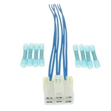 Blower Motor Pigtail Connector, Plug Blue Wire Harness for Forester, Impreza, 