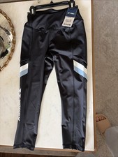 NWT xs Yonex black badminton tennis pickleball leggings Pants logo