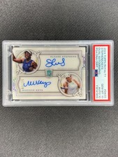 SLOANE STEPHENS MADISON KEYS 2024 Topps Royalty Dual Acetate Auto /25 PSA 10/10