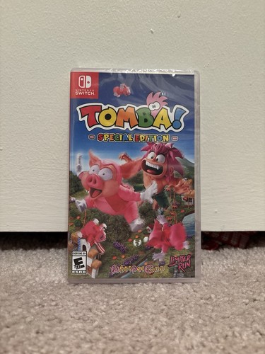 Tomba! Special Edition Nintendo Switch Limited Run Games #245 BRANDNEU!