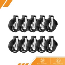 10 x Round Plastic Housing Coin Cell Button Battery Holders for CR2016/2025/2032