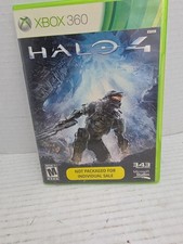 Halo 4 Xbox 360 Video Game Scratched But Work...