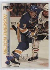 1992-93 Pro Set Nelson Emerson #161 10ou