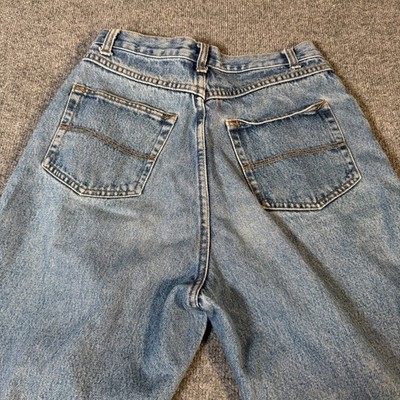 Vintage Basic Editions Jeans Lt Wash High-Waisted Mom Denim Tapered Leg SZ 9/10