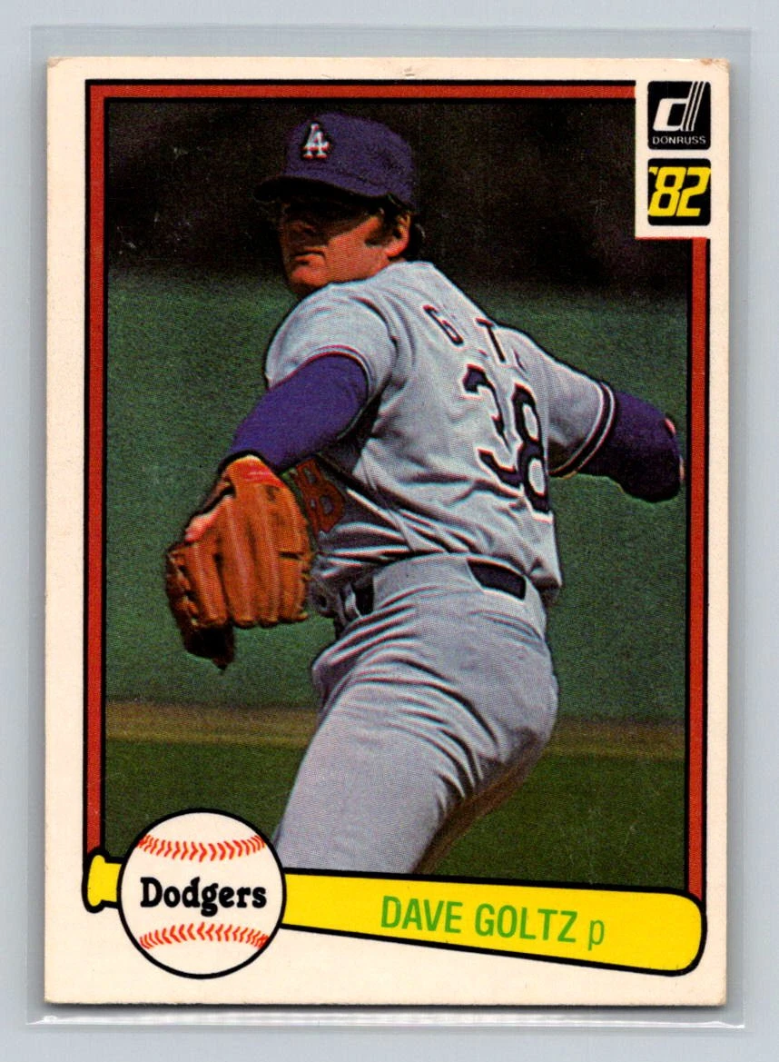 Dave Goltz trading card