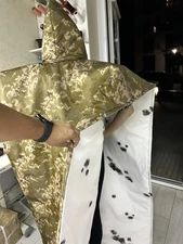 Double-sided camouflage cloak anti-thermal imaging camouflage cloak poncho 💙💛!
