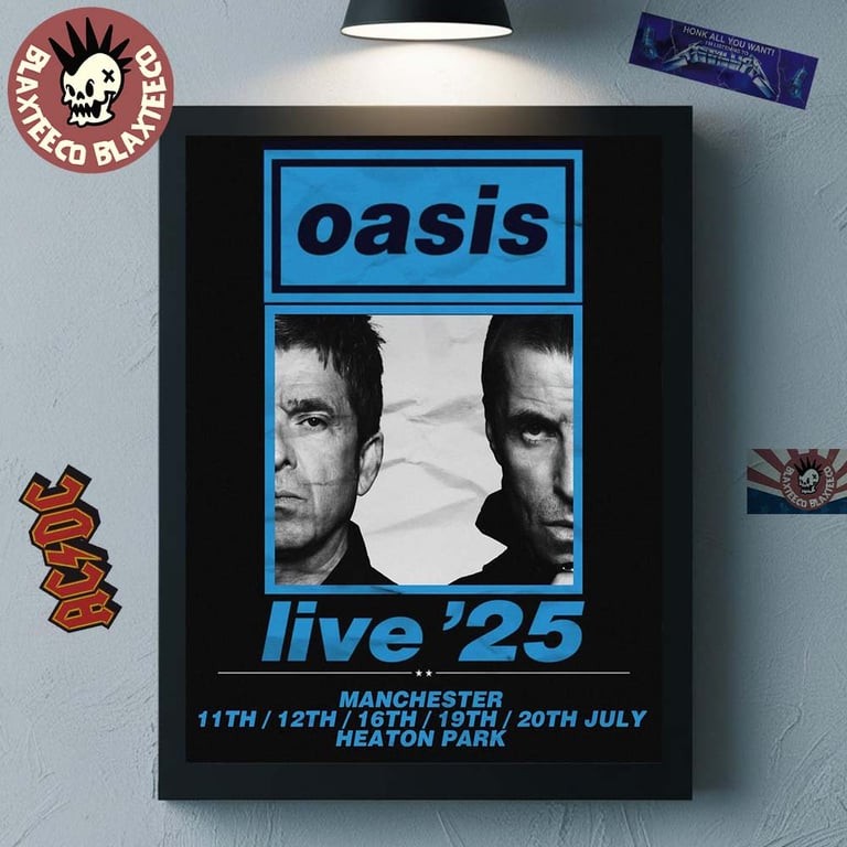 OASISマンチェスター会場限定ポスターManchesterオアシス OASISマンチェスター会場限定ポスターManchesterオアシス OASIS
