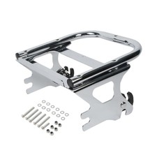 Portaequipajes desmontable de montaje doble apto para Harley Touring Touring 97-08