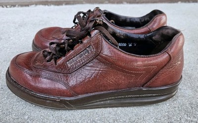 Mephisto Air Jet Runoff System Men s Size US 9 UK 8.5 Brown Casual Shoes 