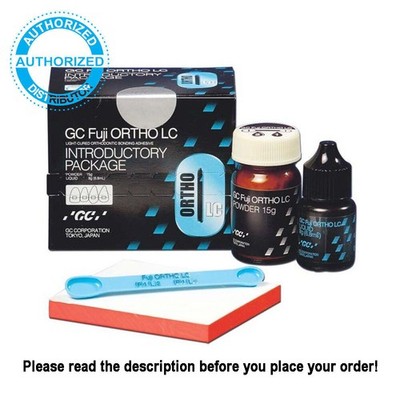 GC Fuji ORTHO LC Light-Cured Orthodontic Bonding Adhesive Powder & Liquid