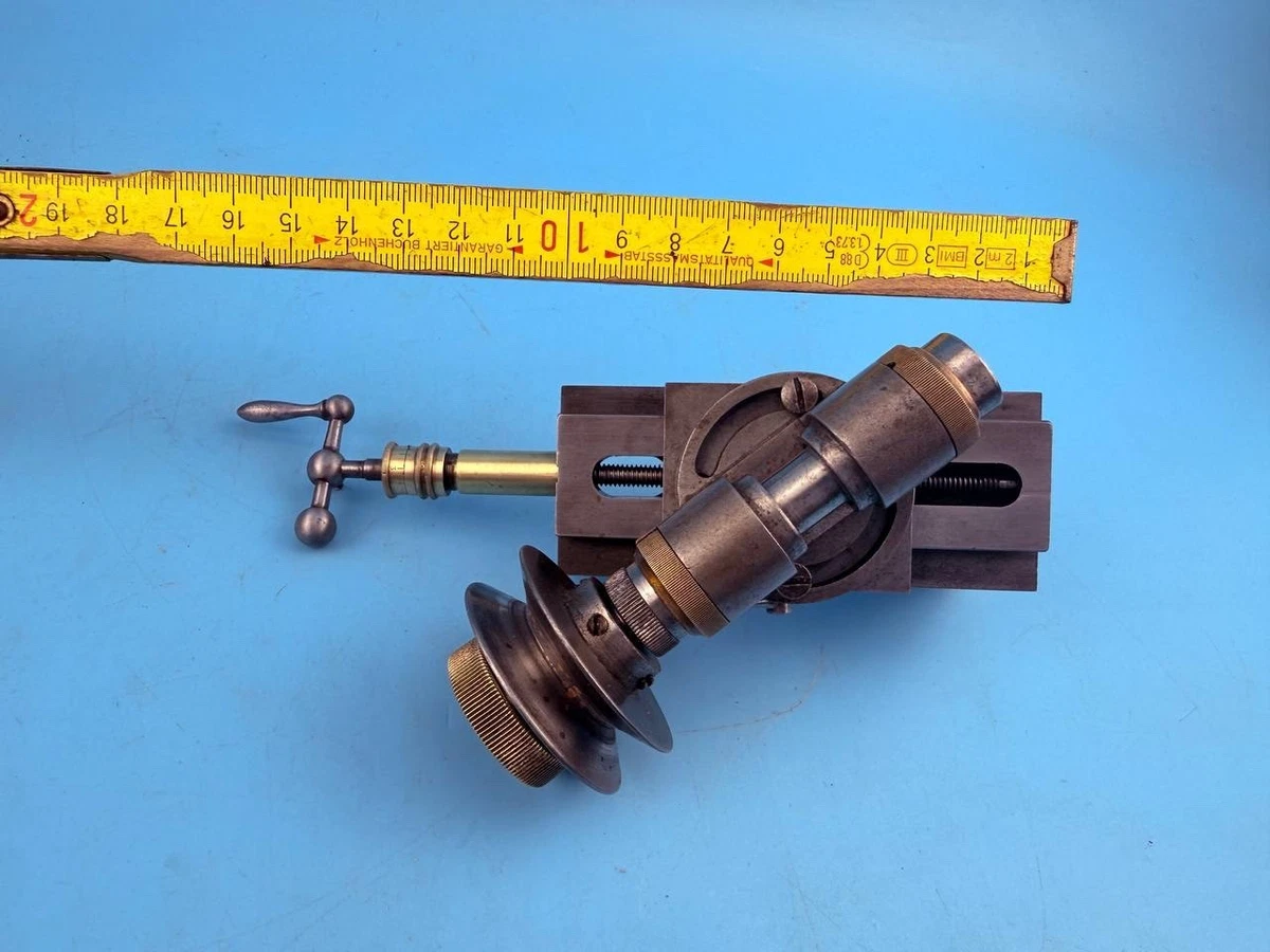 Watchmakers Wolf Jahn 8mm Lathe Milling Attachment Wheel Making Germany