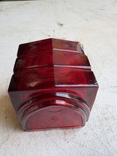 1937-1938 Lasalle Tail Light Lense Glass Oem 1 Single