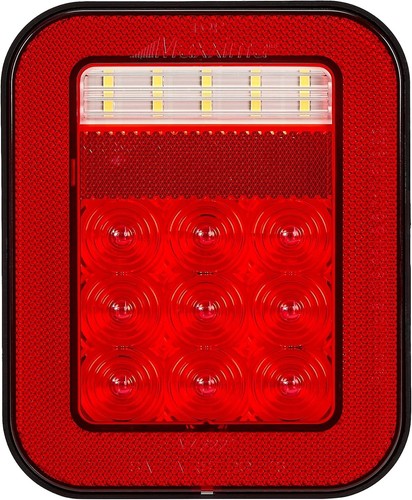 Maxxima M42221 Box Stop/Turn/Tail Lamp LED 3 Post / Stud Tail Light Taillight