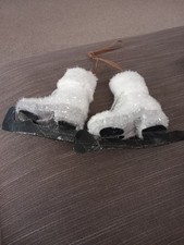 Christmas Bauble - Pair Of IceSkates