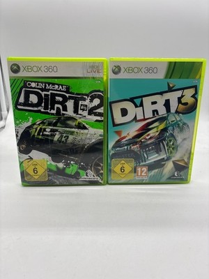 Microsoft Xbox 360 Colin McRae Dirt 2 + Dirt 3 in OVP